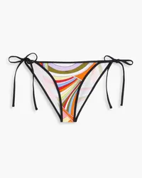 Emilio Pucci Printed bikini briefs - Black Black