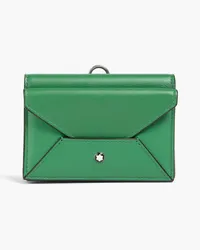 Montblanc Leather cardholder - Green Green