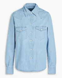 Officine Generale Theresa denim shirt - Blue Blue