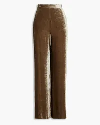 Etro Velvet wide-leg pants - Neutral Neutral