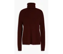 Autumn Cashmere Cashmere turtleneck sweater - Burgundy Burgundy