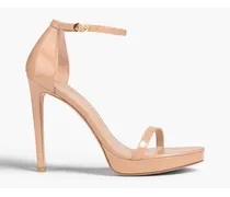 Disco patent-leather sandals - Pink