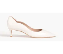 Anny 50 leather pumps - White