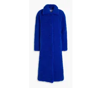 Jessie faux shearling coat - Blue