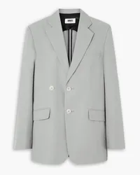 Maison Margiela Cotton and silk-blend blazer - Gray Gray