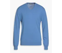 The Burlington cashmere sweater - Blue