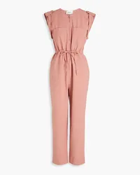 ba&sh Combinaison Alia cotton-blend canvas jumpsuit - Pink Pink