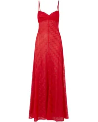 Missoni Crotchet-knit maxi dress - Red Red