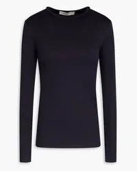 Giuliva Heritage Collection Ribbed jersey top - Blue Blue