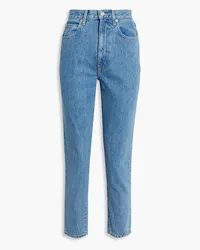 SLVRLAKE Beatnik high-rise slim-leg jeans - Blue Blue