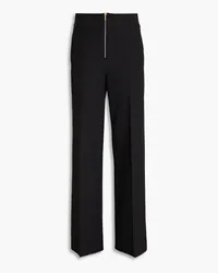 Frame Denim Twill wide-leg pants - Black Black