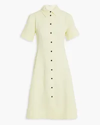 Proenza Schouler Piqué shirt dress - Yellow Yellow