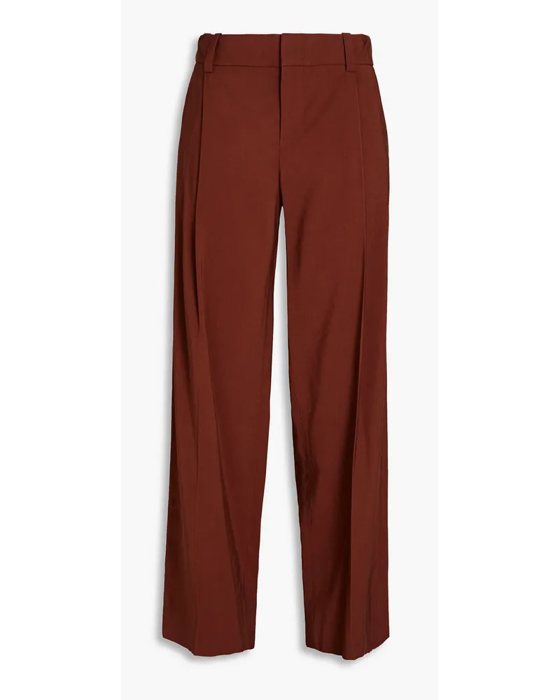 Vince Twill wide-leg pants - Brown Brown