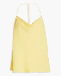 ba&sh Crepe top - Yellow Yellow