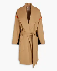 Roksanda Ilincic Santi belted wool-felt coat - Brown Brown