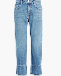 Rosetta Getty Cropped boyfriend jeans - Blue Blue