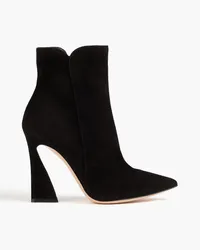 Gianvito Rossi Aura suede ankle boots - Black Black