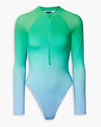 Cynthia Rowley Ombré swimsuit - Green Green