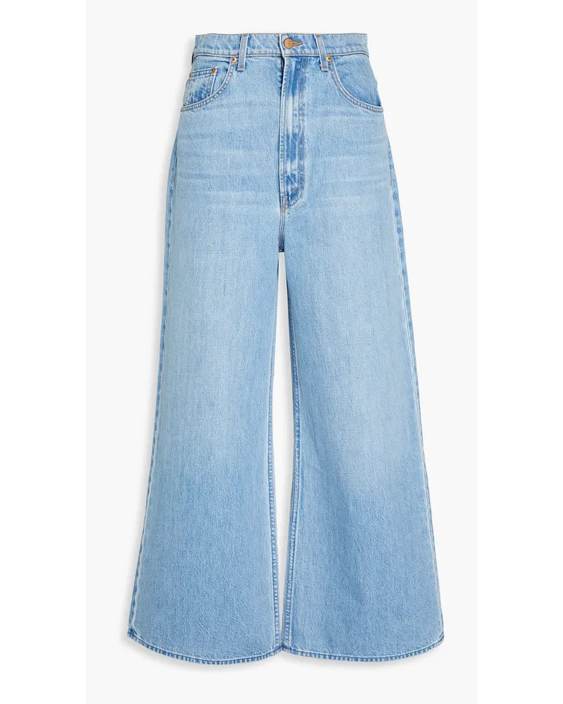 Mother High-rise wide-leg jeans - Blue Blue