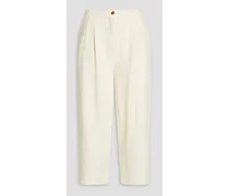 Kyobay cotton-blend wide-leg pants - White