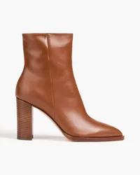 Gianvito Rossi River leather ankle boots - Brown Brown