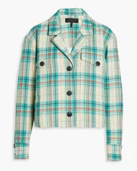 Rag & Bone Jessie checked cotton-blend jacket - Green Green