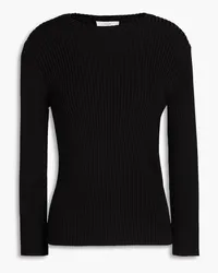 Vince Ribbed-knit sweater - Black Black