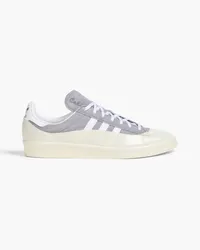 adidas Campus 80s leather andf suede sneakers - Gray Gray