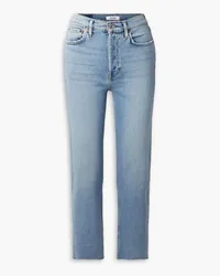 RE/DONE 70s High Rise Stove Pipe straight-leg jeans - Blue Blue