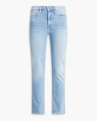 Mother Dazzler mid-rise slim-leg jeans - Blue Blue