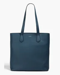 Serapian Pebbled-leather tote - Blue - OneSize Blue