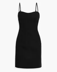 Derek Lam Blair cotton-blend twill mini dress - Black Black