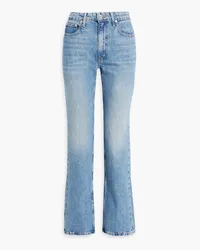 Derek Lam Frankie high-rise straight-leg jeans - Blue Blue