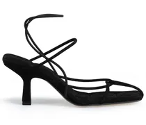 Suede sandals - Black
