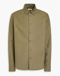 Sandro Cotton-flannel shirt - Green Green