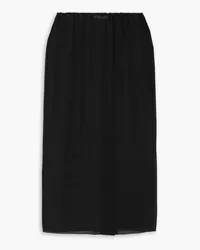 GAUCHERE Silk-chiffon midi skirt - Black Black