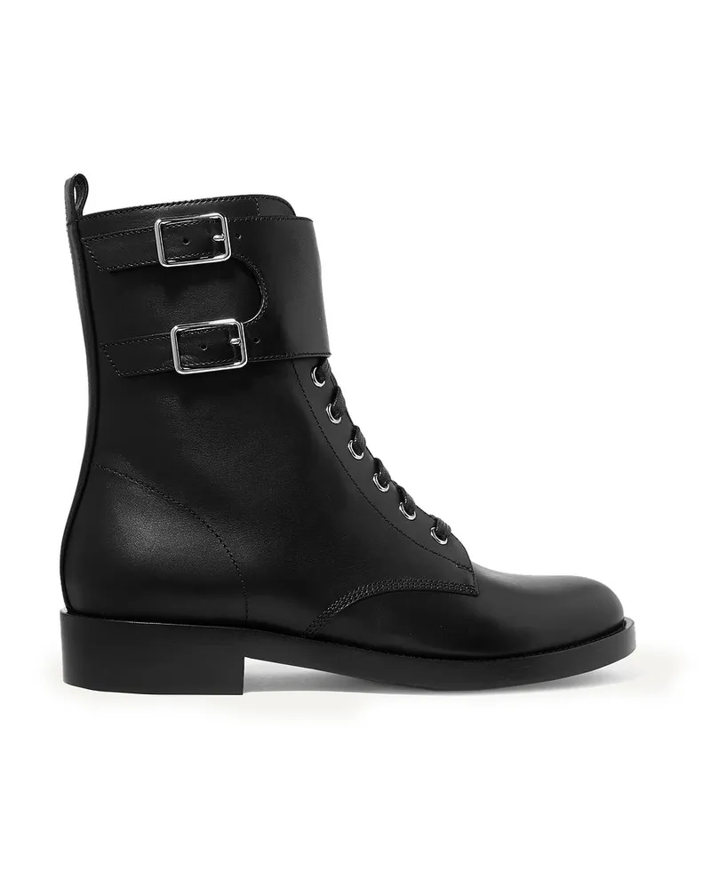 Gianvito Rossi La Garde leather boots - Black Black