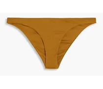 Naples mid-rise bikini briefs - Yellow
