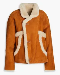 Sandro Shearling jacket - Brown Brown