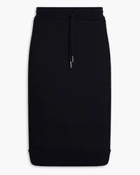 Thom Browne Ribbed French cotton-terry skirt - Blue Blue