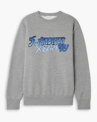 J.W.Anderson Run Hany printed cotton-jersey sweatshirt - Gray Gray