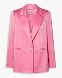 Alice + Olivia Alice Olivia - Denny hammered-satin blazer - Pink Pink