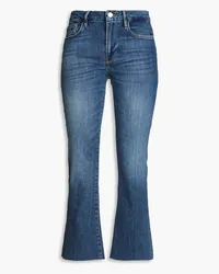 Frame Denim Le Crop Mini Boot mid-rise bootcut jeans - Blue Blue