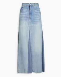 Rag & Bone Printed Tencel maxi skirt - Blue Blue