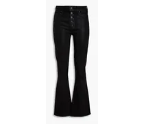 Lou Lou high-rise flared jeans - Black