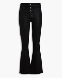 Paige Lou Lou high-rise flared jeans - Black Black