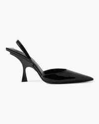 ATTICO Ester patent-leather pumps - Black Black