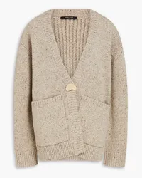 Mother of Pearl Marled wool-blend cardigan - Neutral Neutral