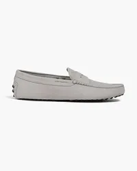 TOD'S Gommino suede driving shoes - Gray Gray