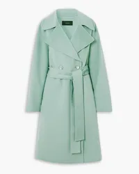 Joseph Walmer double-breasted wool and cashmere-blend coat - Green Green